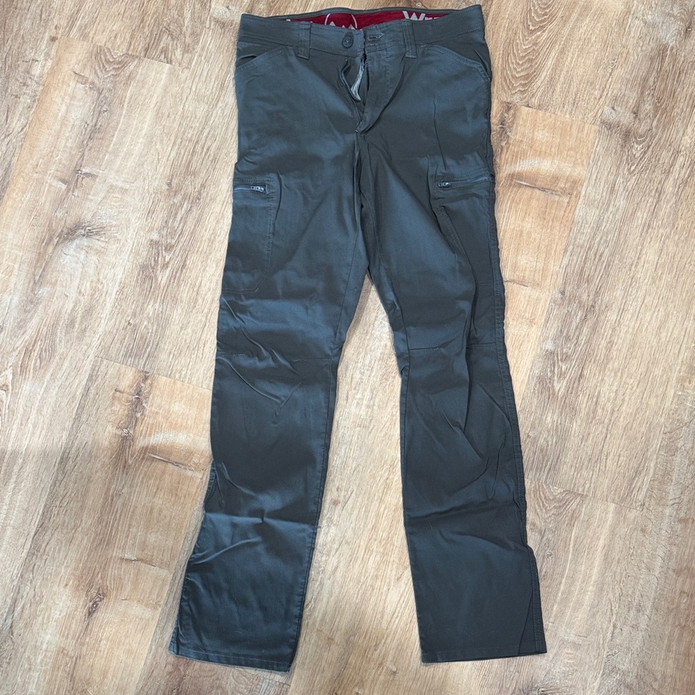 Wrangler Men's Dark Gray Cargo Pants 30/32 stretch lightweight